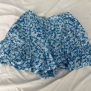 GAP Blue Floral Women's Skorts